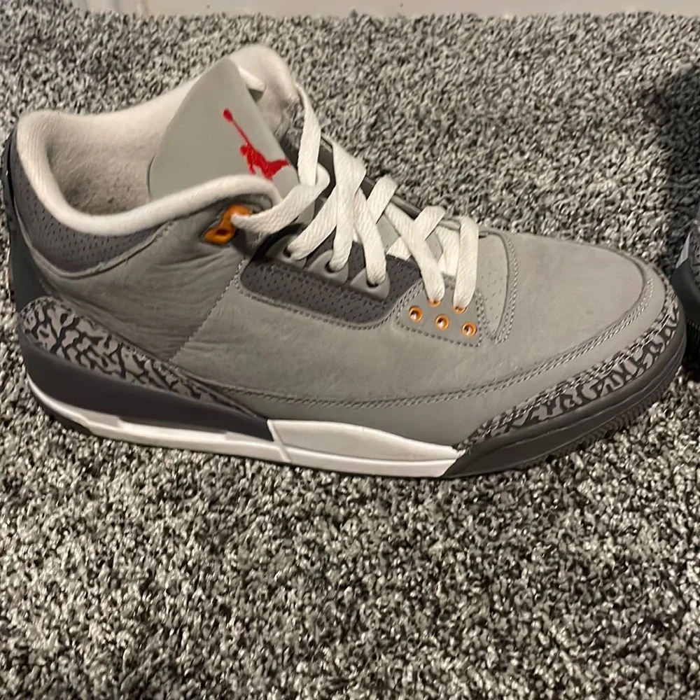 Jordan 3 cool greys - Picture 1 of 8